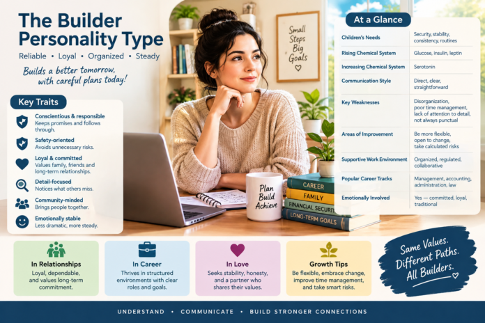 The Builder Personality Type: Powerful Traits & Key Insights