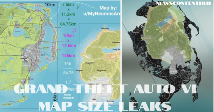 Grand Theft Auto VI map size leaks: Massive World Revealed